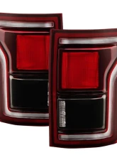 Xtune Fit Halogen OE Plus Raptor BSD Style LED Tail Lights Red Smoke Ford F150 2015-2020                                     - ALT-JH-FF15015-OEP-LED-RSM - Image 9