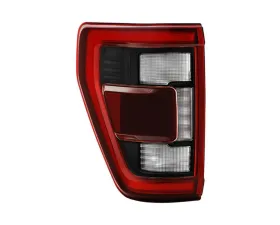 Xtune Blind Spot BSD w/ Black Appearance Pkg LED Tail Light OE Left Ford F150 2021-2023