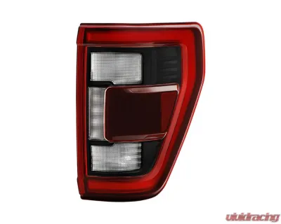 Xtune Blind Spot BSD w/ Black Appearance Pkg LED Tail Light OE Right Ford F150 2021-2023 - ALT-JH-FF15021P-LBSD-OE-BK-R