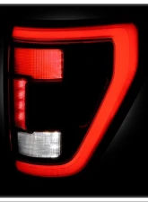 Xtune Blind Spot BSD w/ Black Appearance Pkg LED Tail Light OE Right Ford F150 2021-2023                                     - ALT-JH-FF15021P-LBSD-OE-BK-R - Image 7