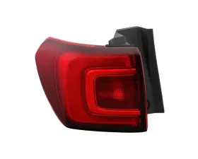 Xtune Red Lens LED Tail Light OE Outer Left w/o All Terrain Pkg GMC Acadia 2017-2019