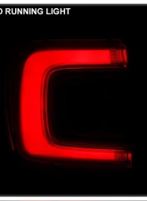 Xtune Red Lens LED Tail Light OE Outer Left w/o All Terrain Pkg GMC Acadia 2017-2019                                     - ALT-JH-GAC17-LED-OE-OL - Image 2