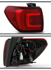 Xtune Red Lens LED Tail Light OE Outer Left w/o All Terrain Pkg GMC Acadia 2017-2019                                     - ALT-JH-GAC17-LED-OE-OL - Image 3