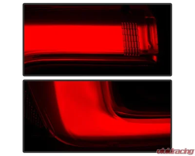 Xtune Red Lens LED Tail Light OE Outer Left w/o All Terrain Pkg GMC Acadia 2017-2019 - ALT-JH-GAC17-LED-OE-OL