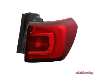 Xtune Red Lens LED Tail Light OE Outer Right w/o All Terrain Pkg GMC Acadia 2017-2019 - ALT-JH-GAC17-LED-OE-OR