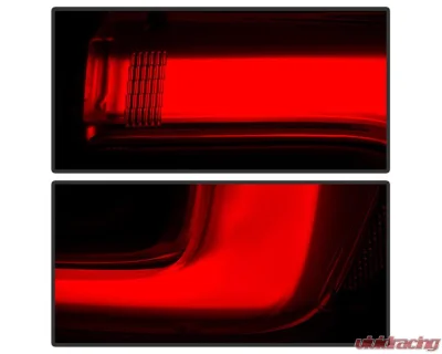 Xtune Red Lens LED Tail Light OE Outer Right w/o All Terrain Pkg GMC Acadia 2017-2019 - ALT-JH-GAC17-LED-OE-OR