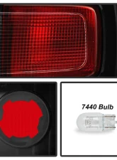 Xtune Clear Lens LED Tail Light OE Outer Right w/ All Terrain Pkg GMC Acadia 2017-2019                                     - ALT-JH-GAC17-LED-RC-OR - Image 5