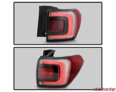 Xtune Clear Lens LED Tail Light OE Outer Right w/ All Terrain Pkg GMC Acadia 2017-2019 - ALT-JH-GAC17-LED-RC-OR