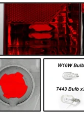 Xtune OEM Style Tail Light Left & Right GMC Canyon 2015-2022                                     - ALT-JH-GCAN15-OE-RC - Image 5