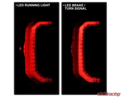 Xtune SLT Halogen Backup Light LED Tail Light OE Left GMC Sierra 1500 Denali 2016-2018 - ALT-JH-GS16-LED-OE-L