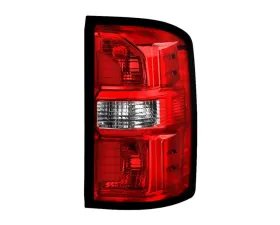 Xtune Halogen Red/Clear Non Harness Tail Light OE Right GMC Sierra 2014-2018