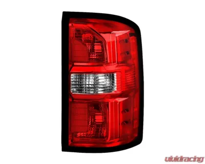 Xtune Halogen Red/Clear Non Harness Tail Light OE Right GMC Sierra 2014-2018 - ALT-JH-GS16-OE-R
