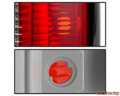 Xtune Halogen Red/Clear Non Harness Tail Light OE Right GMC Sierra 2014-2018 - ALT-JH-GS16-OE-R