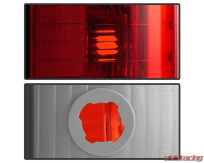 Xtune Halogen Red/Clear Non Harness Tail Light OE Right GMC Sierra 2014-2018 - ALT-JH-GS16-OE-R