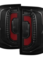 Xtune Halogen Backup/LED Tail Light OE+ Black GMC Sierra 1500 Denali 2014-2018                                     - ALT-JH-GS16-OEP-LED-BK - Image 10