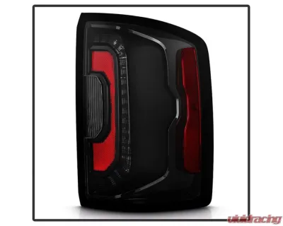 Xtune Halogen Backup/LED Tail Light OE+ Black GMC Sierra 1500 Denali 2014-2018 - ALT-JH-GS16-OEP-LED-BK