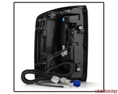Xtune Halogen Backup/LED Tail Light OE+ Black GMC Sierra 1500 Denali 2014-2018 - ALT-JH-GS16-OEP-LED-BK