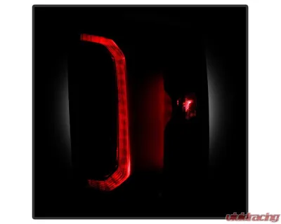 Xtune Halogen Backup/LED Tail Light OE+ Black GMC Sierra 1500 Denali 2014-2018 - ALT-JH-GS16-OEP-LED-BK