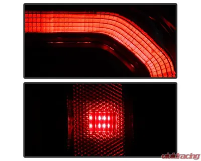 Xtune Halogen Backup/LED Tail Light OE+ Black GMC Sierra 1500 Denali 2014-2018 - ALT-JH-GS16-OEP-LED-BK
