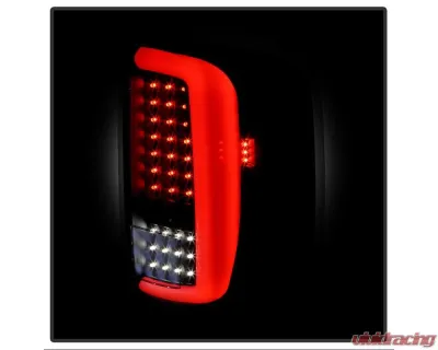 Xtune LED Tail Lights Black Smoke GMC Sierra 1500/2500/3500 2014-2019 - ALT-ON-GS14-LBLED-BSM