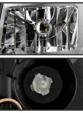 Xtune HID Ballast & Bulbs Projector Headlights Assembly Chrome Set Cadillac Escalade 2007-2014                                     - HD-JH-CAES07-BSBU-C - Image 6