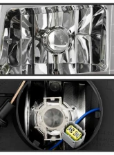 Xtune HID Ballast & Bulbs Projector Headlights Assembly Chrome Set Cadillac Escalade 2007-2014                                     - HD-JH-CAES07-BSBU-C - Image 7