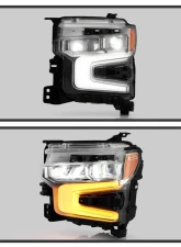 Xtune White DRL Full LED Headlight OE Left Chevrolet Silverado 1500 LTZ RST w/ Redline 2022-2024                                     - HD-JH-CSIL22LTZ-FLED-OE-L - Image 11