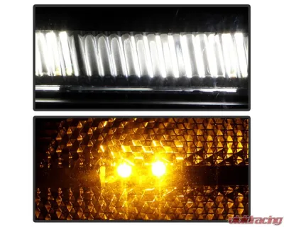 Xtune OEM Style Headlights Black Chevrolet Suburban | Tahoe 2015-2019 - HD-JH-CSUB15-AM-BK