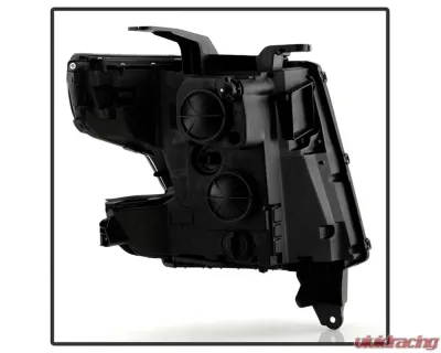 Xtune OEM Style Headlights Black Chevrolet Suburban | Tahoe 2015-2019 - HD-JH-CSUB15-AM-BK