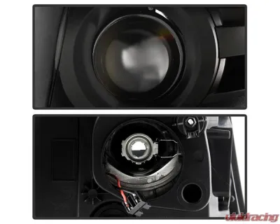 Xtune OEM Style Headlights Black Chevrolet Suburban | Tahoe 2015-2019 - HD-JH-CSUB15-AM-BK