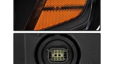 Xtune OEM Style Headlights Black Chevrolet Suburban | Tahoe 2015-2019                                     - HD-JH-CSUB15-AM-BK - Image 8