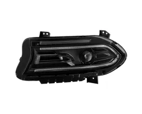Xtune No Side Logo LED Signal DRL SwitchBack Halogen Headlight OE Left Dodge Charger 2022-2023