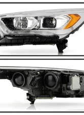 Xtune LED DRL HID & Ballast Assembly Projector Headlight OE Left Ford Escape 2017-2019                                     - HD-JH-FESCA17-BSBU-OE-L - Image 3
