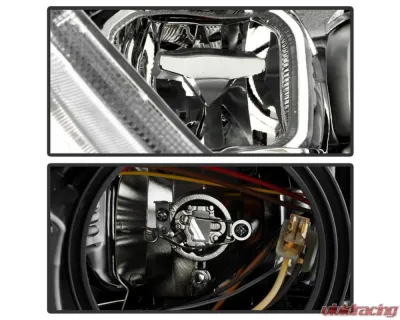 Xtune LED DRL HID & Ballast Assembly Projector Headlight OE Left Ford Escape 2017-2019 - HD-JH-FESCA17-BSBU-OE-L