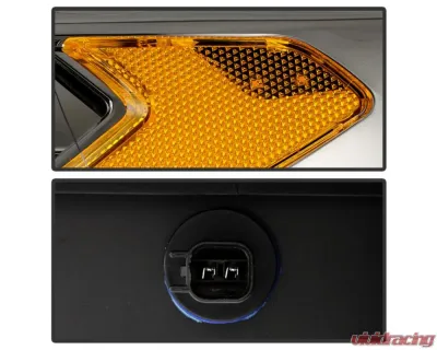 Xtune LED DRL HID & Ballast Assembly Projector Headlight OE Left Ford Escape 2017-2019 - HD-JH-FESCA17-BSBU-OE-L