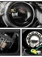 Xtune Black Bezel HID Headlight OE Black Right Ford Taurus 2013-2019                                     - HD-JH-FTA14-HID-BK-R - Image 4
