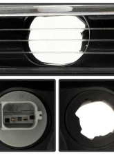 Xtune Black Bezel HID Headlight OE Black Right Ford Taurus 2013-2019                                     - HD-JH-FTA14-HID-BK-R - Image 6
