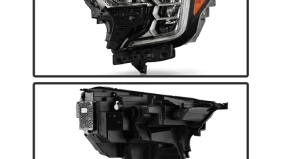 Xtune Full LED Reflector Type Headlight OE Left GMC Terrain SLE/SLT 2022-2024                                     - HD-JH-GTE22SLE-FLED-OE-L - Image 3