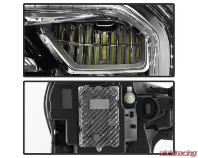 Xtune Full LED Reflector Type Headlight OE Left GMC Terrain SLE/SLT 2022-2024 - HD-JH-GTE22SLE-FLED-OE-L