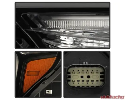 Xtune Full LED Reflector Type Headlight OE Left GMC Terrain SLE/SLT 2022-2024 - HD-JH-GTE22SLE-FLED-OE-L