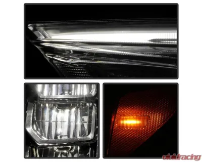 Xtune Full LED Reflector Type Headlight OE Left GMC Terrain SLE/SLT 2022-2024 - HD-JH-GTE22SLE-FLED-OE-L