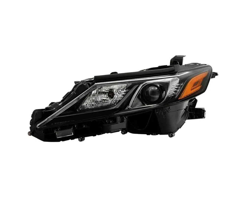 Xtune Halogen Headlight OE Black Left Toyota Camry 2021-2023 - HD-JH-TCAM18-OE-BK-L