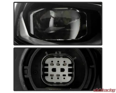 Xtune Full LED Single Projector Headlight OE Right Cadillac XT6 2020-2023 - PRO-JH-CAXT620-FLED-OE-R