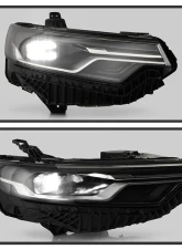 Xtune Full LED Single Projector Headlight OE Right Cadillac XT6 2020-2023                                     - PRO-JH-CAXT620-FLED-OE-R - Image 9