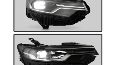 Xtune Full LED Single Projector Headlight OE Right Cadillac XT6 2020-2023                                     - PRO-JH-CAXT620-FLED-OE-R - Image 9