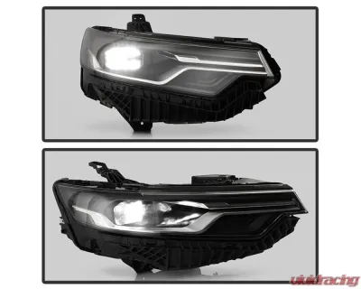 Xtune Full LED Single Projector Headlight OE Right Cadillac XT6 2020-2023 - PRO-JH-CAXT620-FLED-OE-R