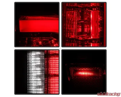 Xtune Full LED Red/Clear Tail Light - OE Right GMC Yukon 2021-2024 - ALT-JH-GY21-FLED-OE-R