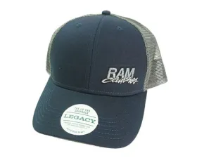RAM Clutches Blue Adjustable Trucker Hat