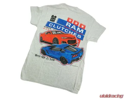 RAM Clutches RAM/GM T-Shirt - 3X-Large Size - 05-050XXXL