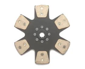 RAM Clutches 1000 Series Clutch Disc Race 11 x 1 1/16-10 Spline Sintered Bronze - Solid Hub Style